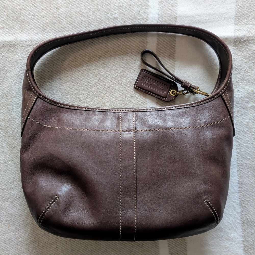 Coach Brown Leather Ergo Small Hobo Bag - Picture 2 of 7